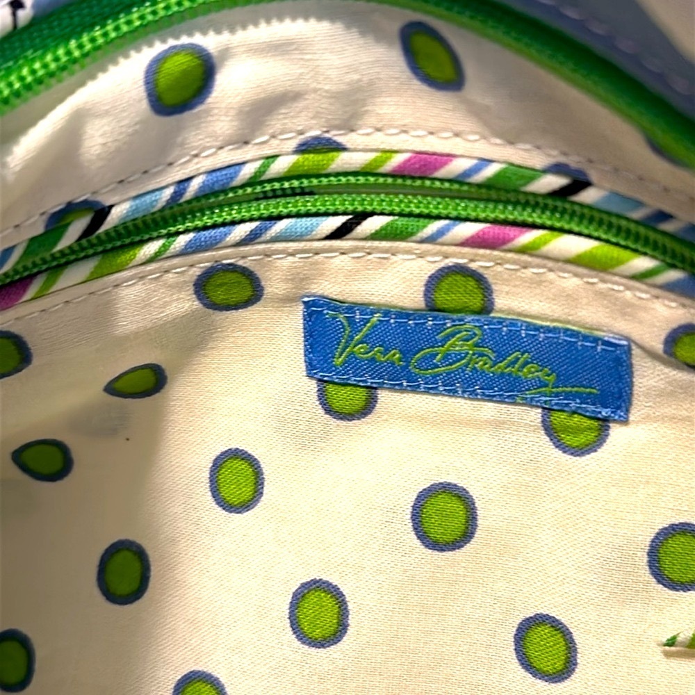 Women’s Vera Bradley Holly Limited Edition Butterflies Flowers Sateen Purse - Picture 10 of 10